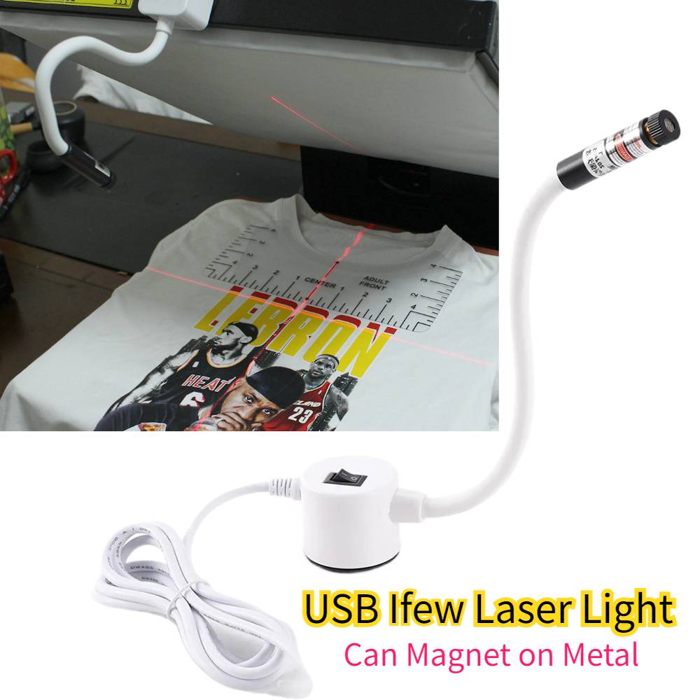Commercial Printing Press - DTF Accessories USB Laser Pointer Cross