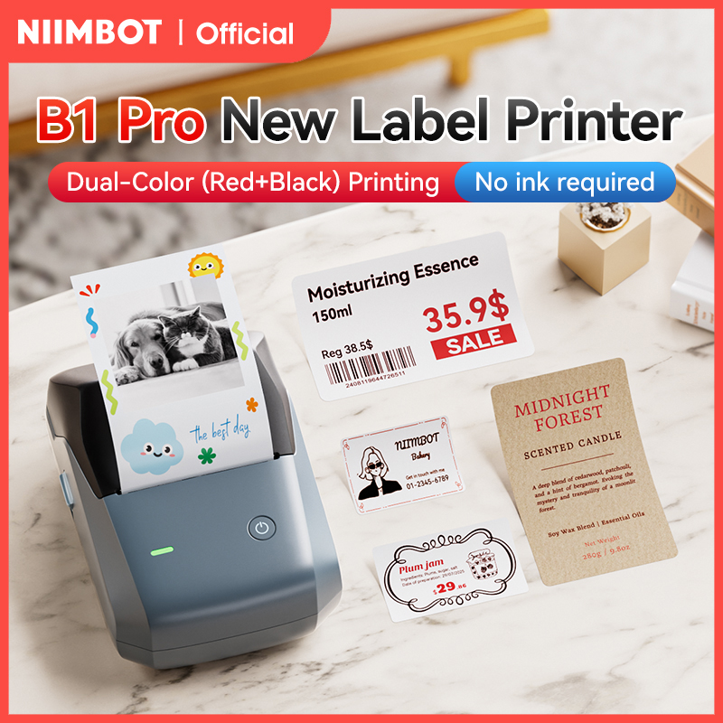 Niimbot B1 Pro Label Printer 3 - đánh giá và giá Commercial Printing Definition