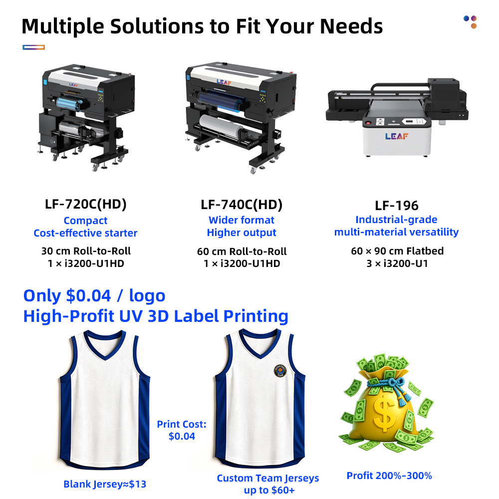 LEAF UV DTF Label Printer I320 - đánh giá và giá Dtf Printer Machine