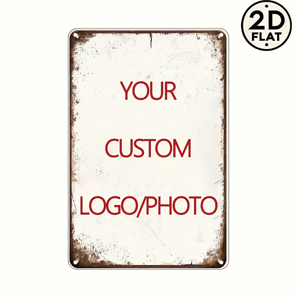 Custom Metal Tin Sign Personal - đánh giá và giá Company Profile Printing