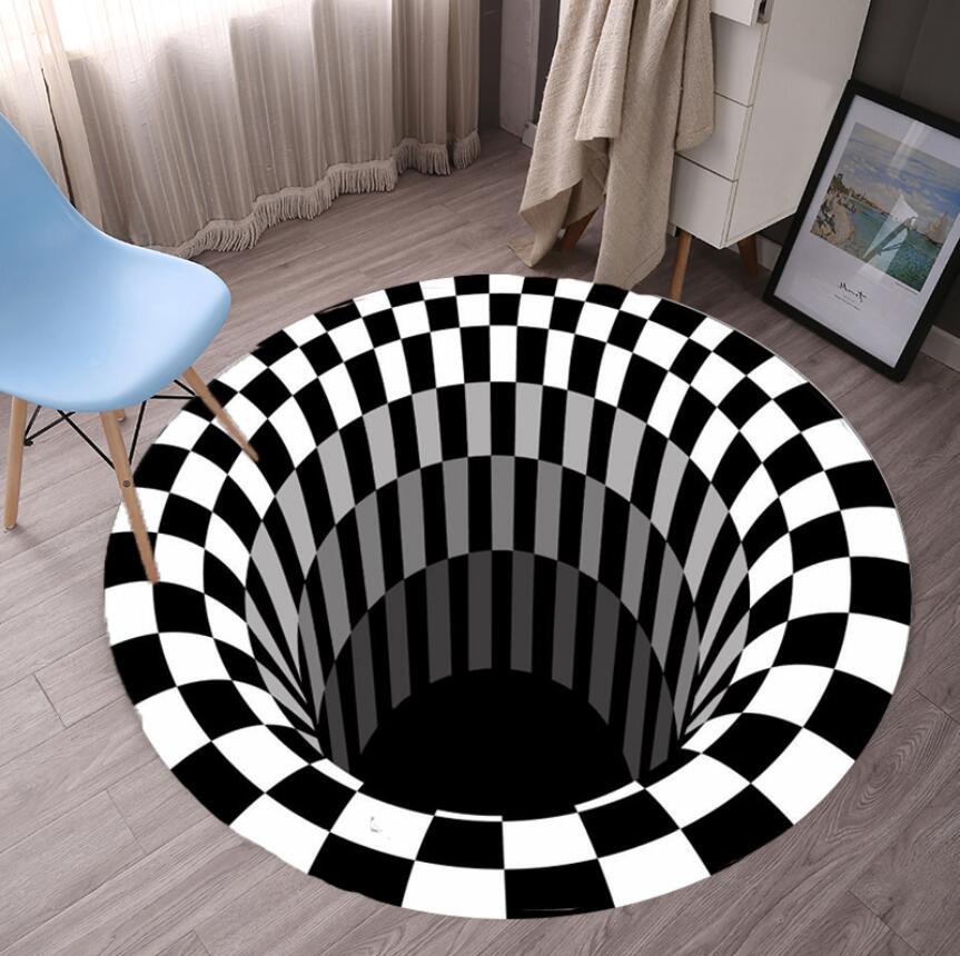 Geometric Bedroom Rugs Black W - đánh giá và giá Commercial Fabric Printing