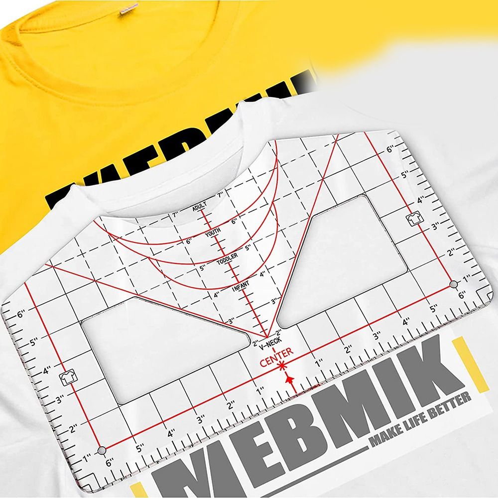 Tshirt Ruler Guide for Vinyl A - đánh giá và giá Commercial Printing Press